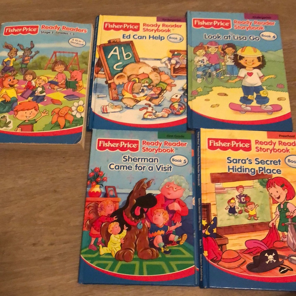 Fisher-Price Ready Reader Storybook Set - Multicolor